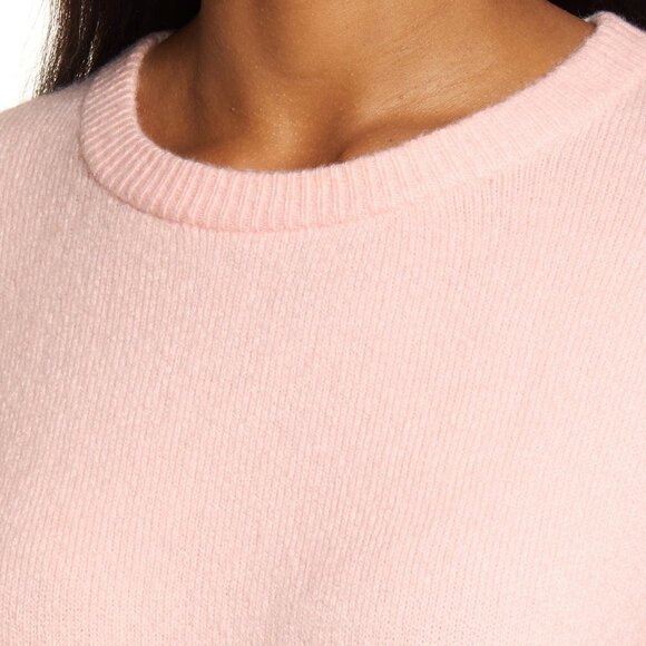 Treasure & Bond Crewneck Pullover Sweater Pink Lotus - Picture 5 of 14